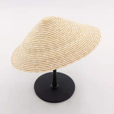 Sombrero de Paja Natural Simple Wind para Exteriores - Image 7