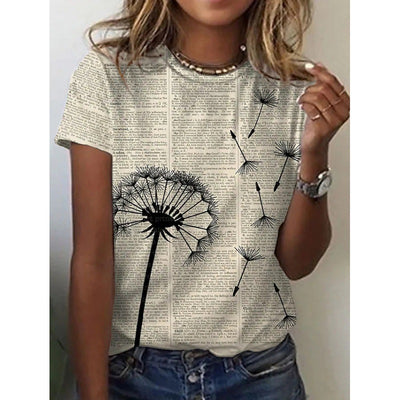 Blusa Estampado Girasoles 3D para Mujer - Image 6