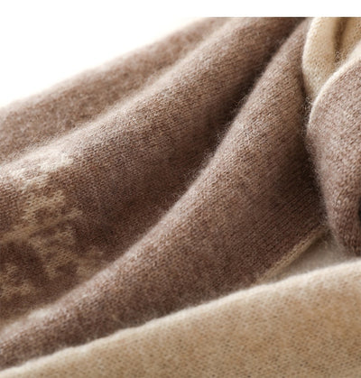 Bufanda Térmica de Cachemira Jacquard para Otoño e Invierno - Image 20