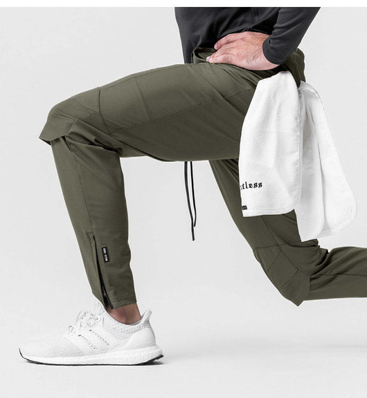 Pantalones Deportivos Hombre Secado Rápido Ajuste Tobillo Fit Casual - Image 15