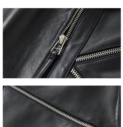 Abrigo de Cuero Genuino Slim Fit Premium - Image 8