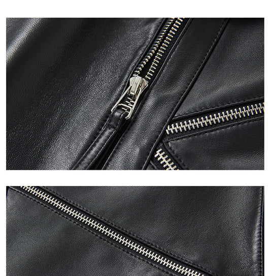 Abrigo de Cuero Genuino Slim Fit Premium - Image 8