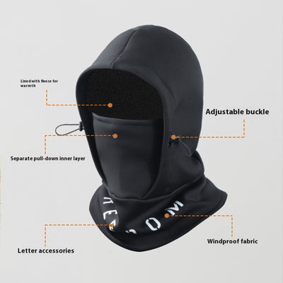 Pasamontaña Térmico de Forro Polar para Deportes de Invierno - Image 3
