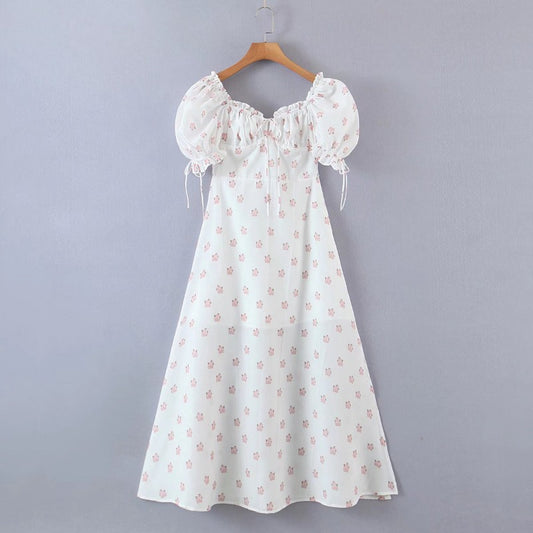 Vestido Corto Ajustado con Abertura y Manga Corta - Image 2