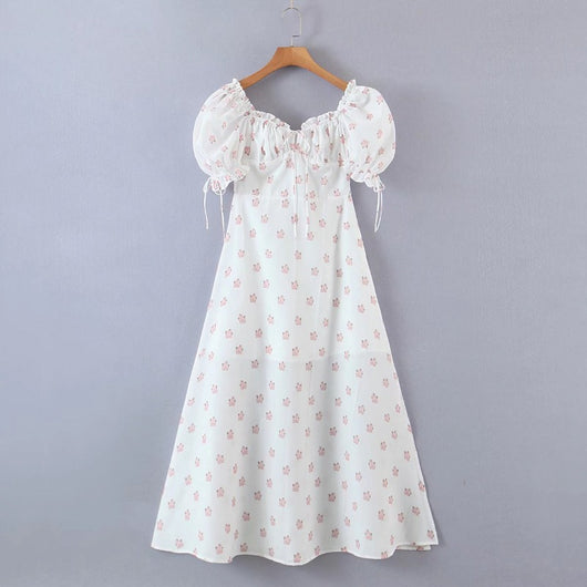 Vestido Corto Ajustado con Abertura y Manga Corta - Image 2