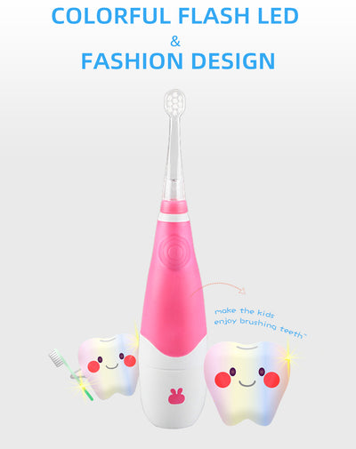 Cepillo de Dientes Eléctrico Infantil - Suave y Resistente al Agua - Image 12