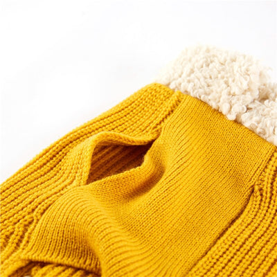 Ropa Abrigada con Moño para Perros y Gatos - Otoño e Invierno - Image 4