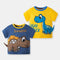 Playera Dinosaurio 3D para Niños - Diseño Coreano Verano