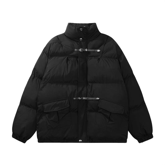 Chaqueta de Algodón con Cuello Elevado para Hombre - Image 8