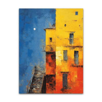 Cuadro Abstracto Moderno Óleo sobre Lienzo - Arte Contemporáneo sin Marco para Sala - Image 4