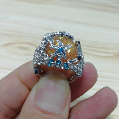 Anillo de Ópalo de Fuego - Image 4