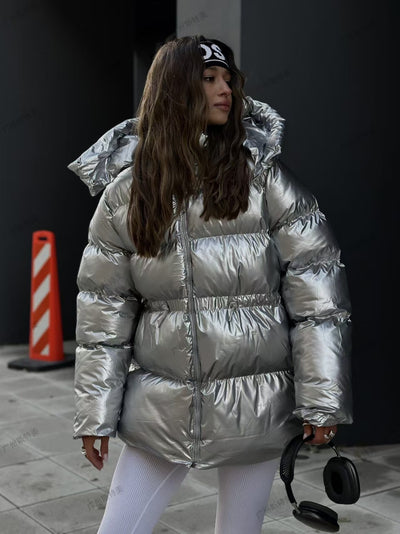 Abrigo de Algodón Suelto y Casual para Mujer - Image 6