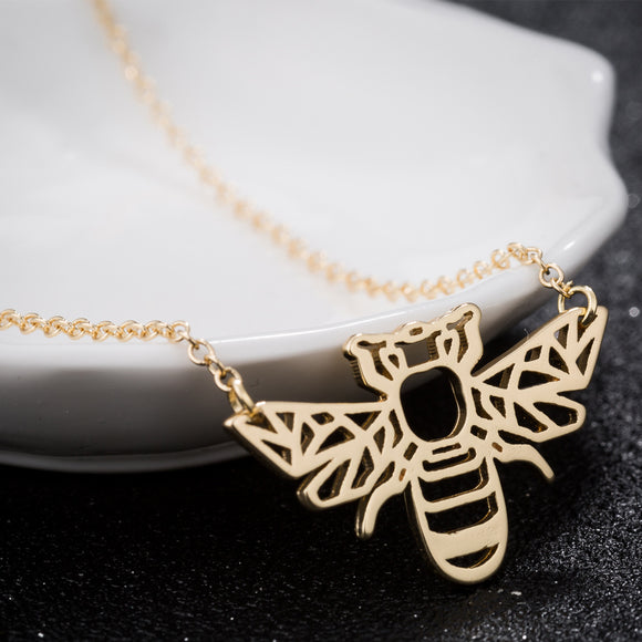 Collar Personalizado de Abeja Hueca