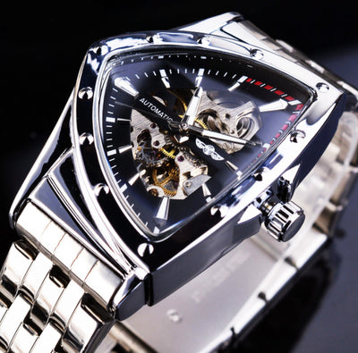 Reloj Hueco de Acero Inoxidable para Hombre - Estilo Moderno - Image 7