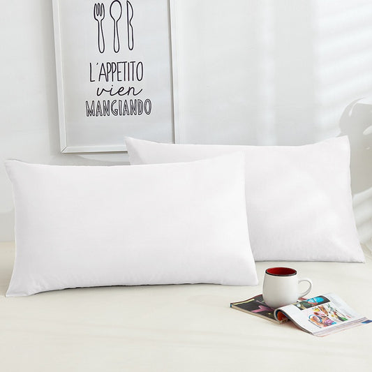 Fundas de Almohada de Algodón Puro - Calidad de Hotel 48x74cm