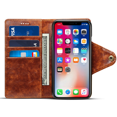 Funda Cartera Protectora para iPhone X, 8 Plus y 7 - Protección Total con Compartimentos - Image 3