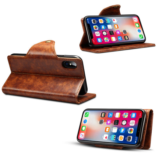 Funda Cartera Protectora para iPhone X, 8 Plus y 7 - Protección Total con Compartimentos - Image 4