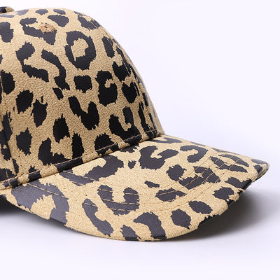 Gorra de Béisbol Estampado Leopardo para Mujer - Protección Solar Outdoor - Image 6