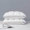 Almohada de Plumón de Ganso Blanco Premium