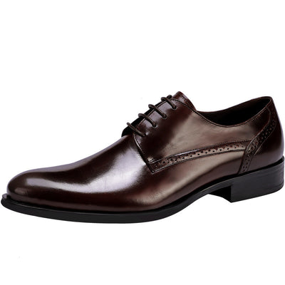 Zapatos de Negocios para Hombre con Cordones de Cuero Premium Estilo Británico - Image 8