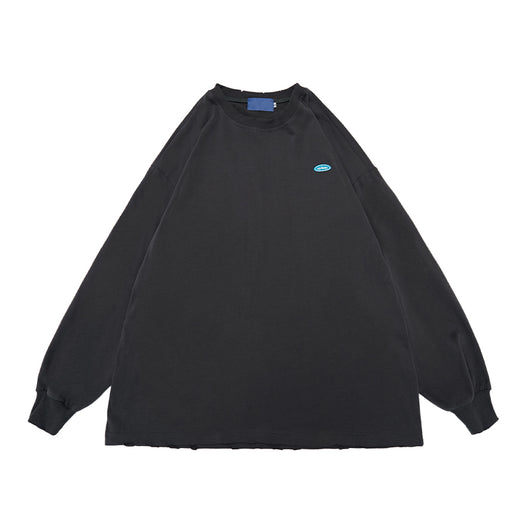 Camisa de Manga Larga con Bordado de Color Sólido - Image 18