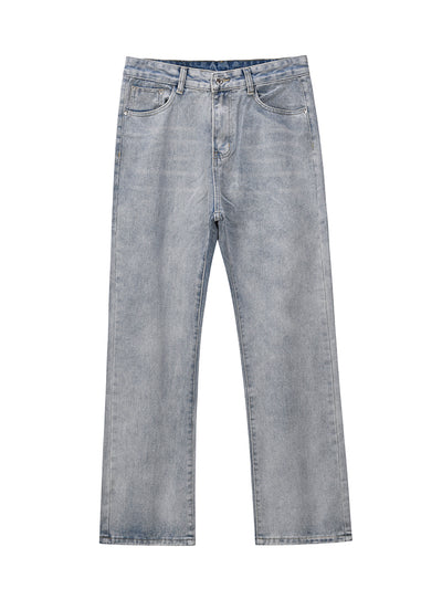 Jeans Acampanados de Cintura Alta Estilo Urbano Americano - Image 9