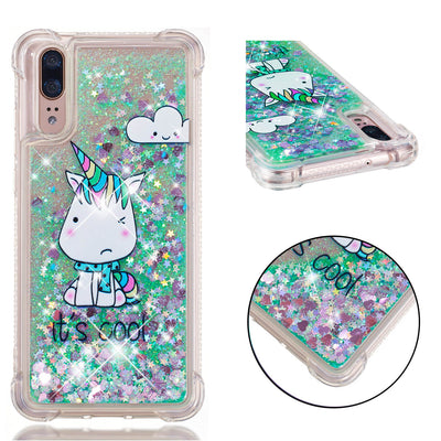 Funda TPU con Purpurina Fluida Transparente - Image 32