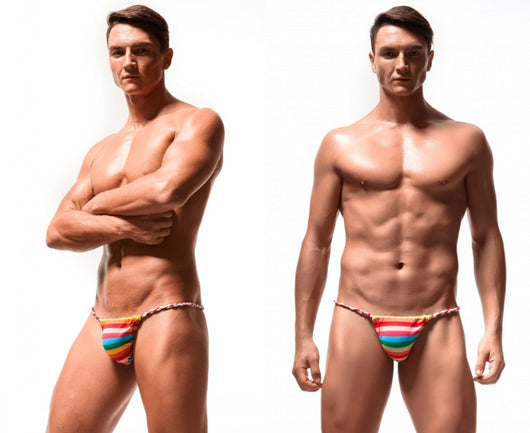 Tanga para Hombre San Valentín con Bordado Elegante - Image 10