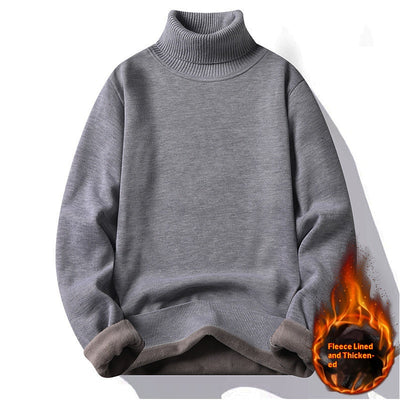 Camiseta Térmica Negra para Hombre con Forro Polar - Image 16