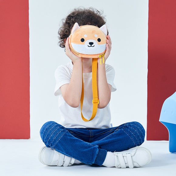 Bolsa Bandolera Infantil con Adorable Diseño de Shiba Inu
