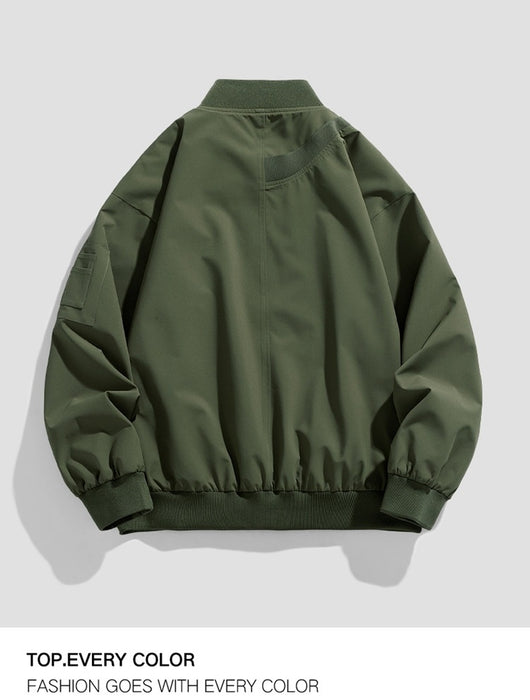 Chaqueta de Trabajo Retro Estilo Americano para Hombre - Image 10