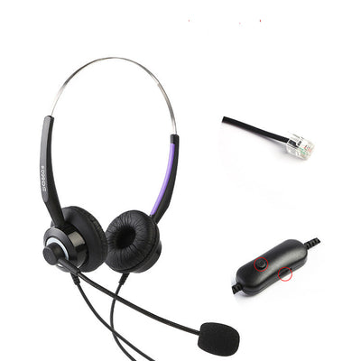 Auriculares Ajustables con Micrófono Silenciable Binaurales - Image 3