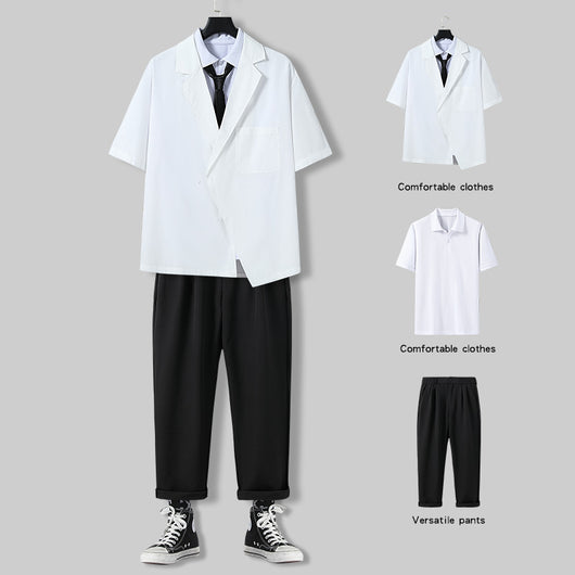 Blazer Casual de Verano para Hombre - Chaqueta Corta Ligera - Image 7
