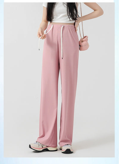 Pantalones Premamá Cómodos de Pierna Ancha sin Cintura Ajustable - Image 19
