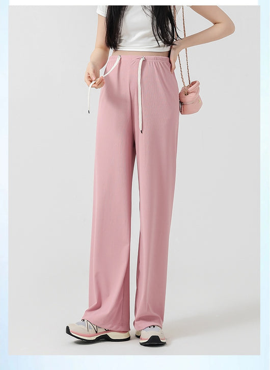 Pantalones Premamá Cómodos de Pierna Ancha sin Cintura Ajustable - Image 19