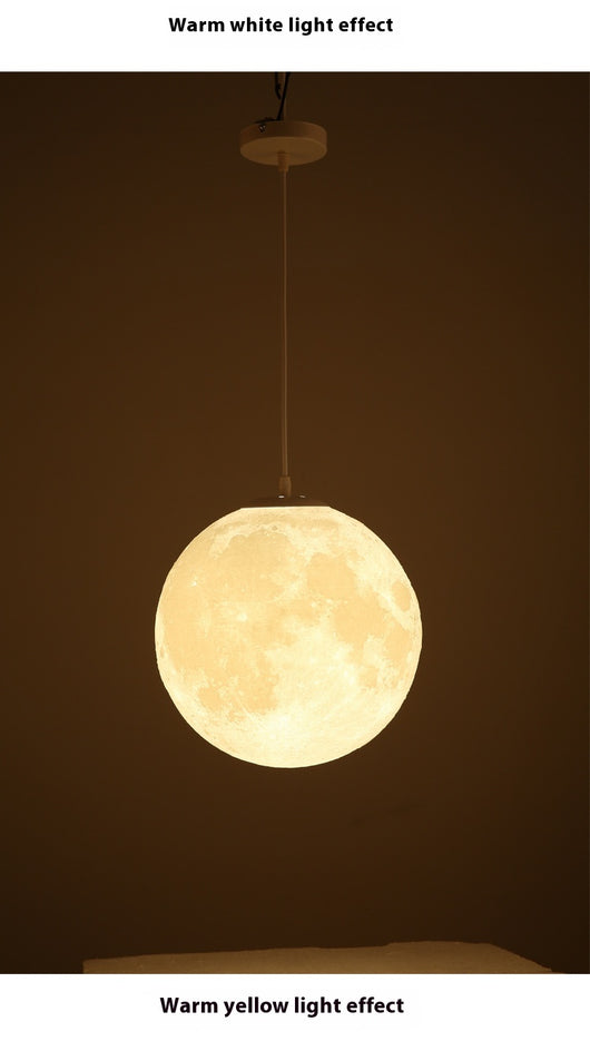 Lámpara Colgante Luna 3D Diseño Minimalista Moderno - Image 14