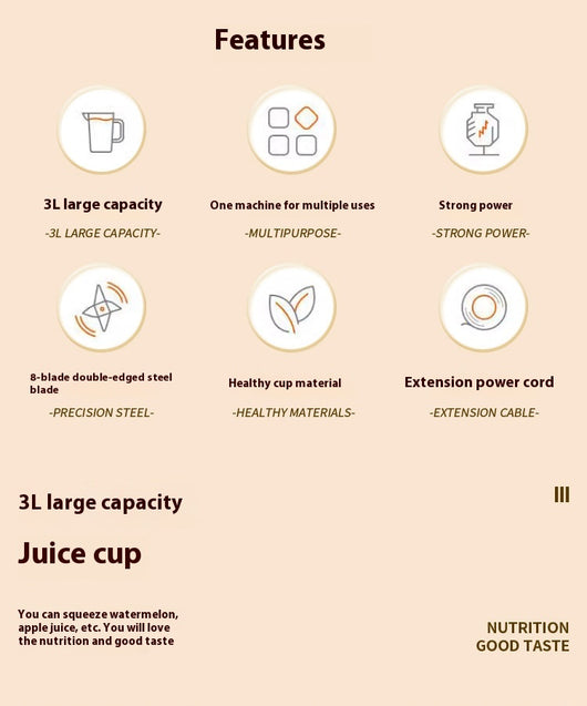 Licuadora Profesional de Alta Potencia para Alimentos - Image 9