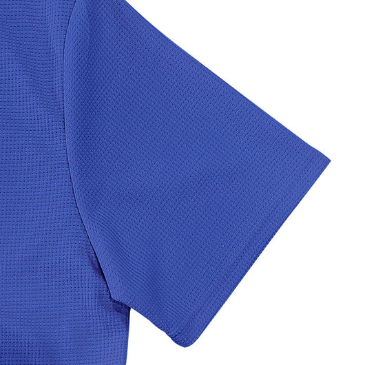 Polo Deportivo Hombre Cuello V Tejido Waffle Manga Corta Suelta - Image 37