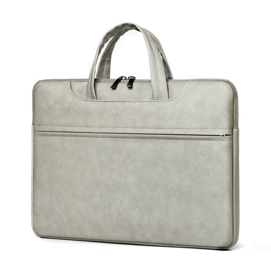 Maletín de Cuero PU para Laptop y Tablet con Correa de Hombro - Image 11