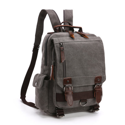 Bolsa de Pecho Cruzada de Lona para Viajes y Aventuras al Aire Libre - Image 4