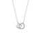 925 Plateado Sterling Women's Summer Necklace Clavicle Chain Light Luxury Niche Plateado