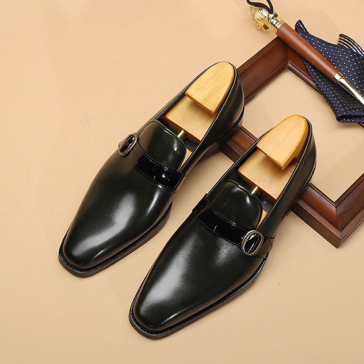 Zapatos de Cuero para Hombre Estilo Business Casual Otoño - Image 11