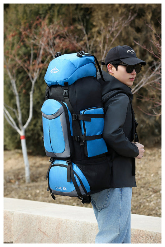 Mochila de Senderismo 90L XIYAHU - Resistente al Agua para Trekking y Acampada - Image 31