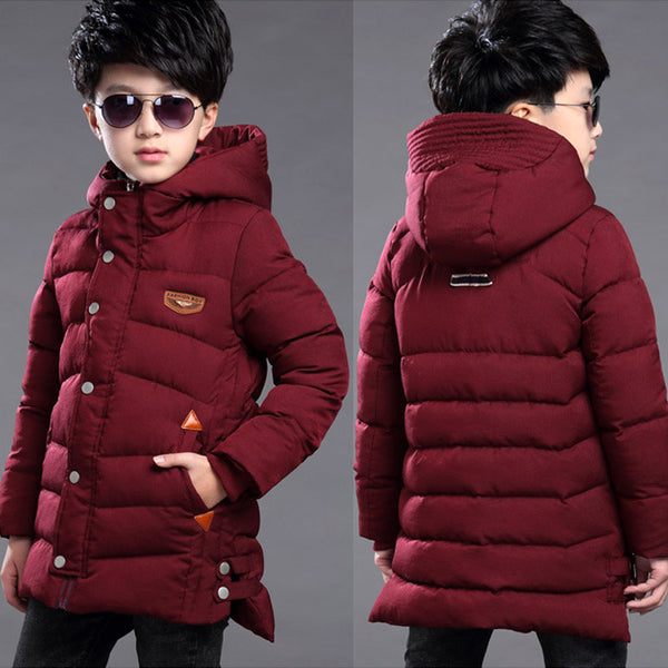Chaqueta Acolchada con Capucha para Niño