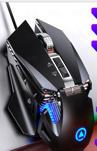 Ratón Gaming Mecánico Silver Eagle G10 con Cable - Image 8
