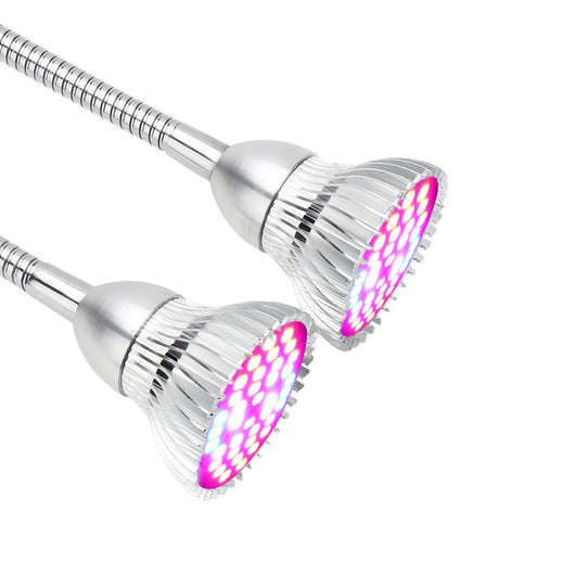 Lámpara LED de Cultivo Dual 10W con Pinza de Escritorio y Cuello Flexible - Image 5