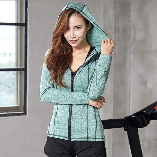 Chaqueta Cardigan para Yoga y Running
