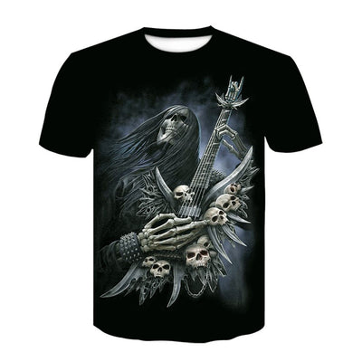 Playera Hombre Manga Corta Estampado 3D Digital - Image 7