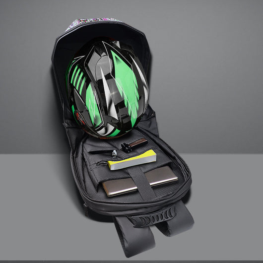 Casco Moto LED Personalizable Impermeable con Patrón Luminoso - Image 3