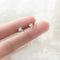 Aretes de Plata S925 Estilo Japonés con Diamantes - Triángulo Geométrico Personalizado